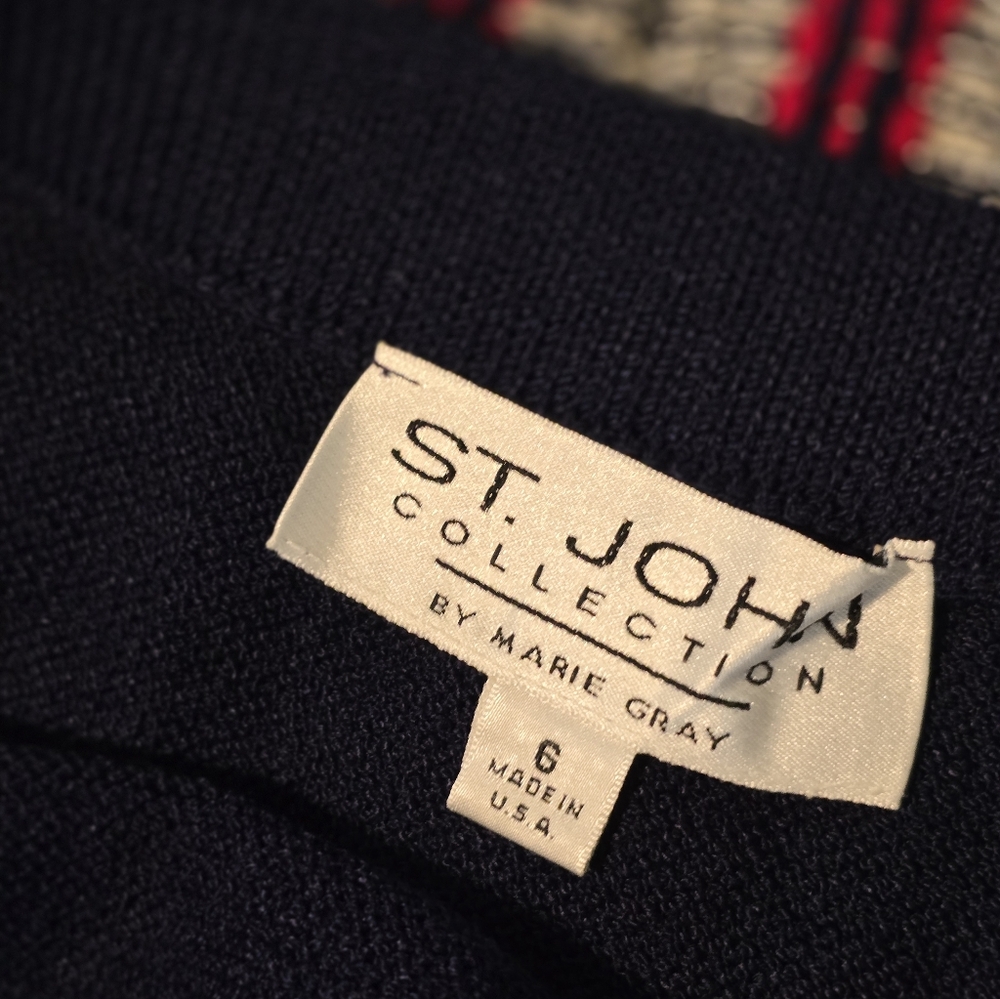 St.John Knit Jacket Set Up - Picture 10 of 15